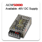 ACM5000 Console Server Available with -48v DC Power Supply