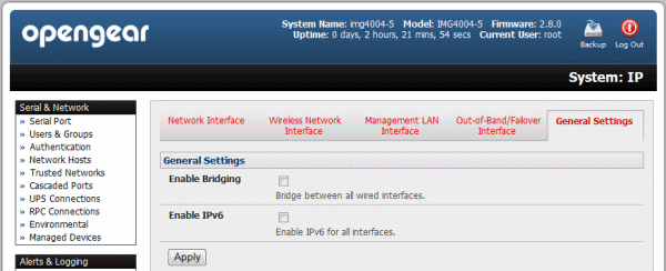 Network bridging