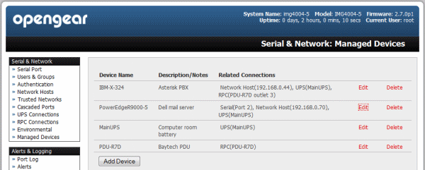 Managed Devices