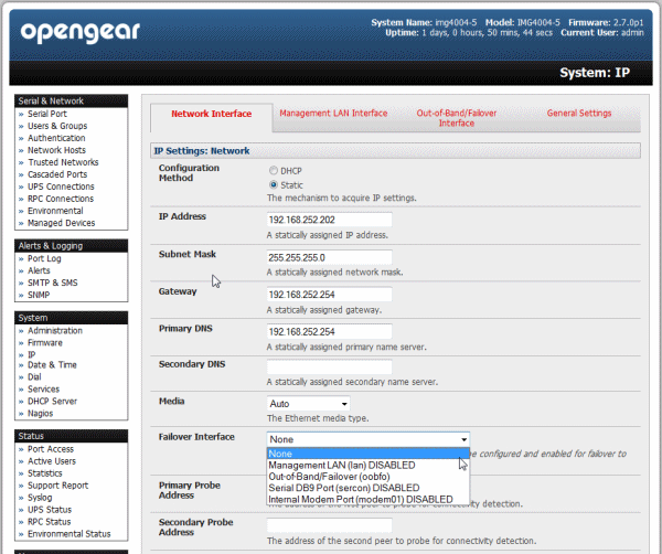 transparent failover - broadband