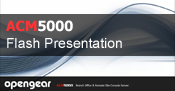 ACM5000 Advanced Console Server for the Branch Office