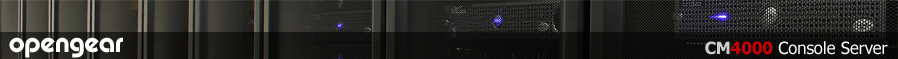 Go back to the Opengear Homepage