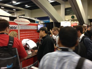 Opengear's booth at Cisco Live 2014