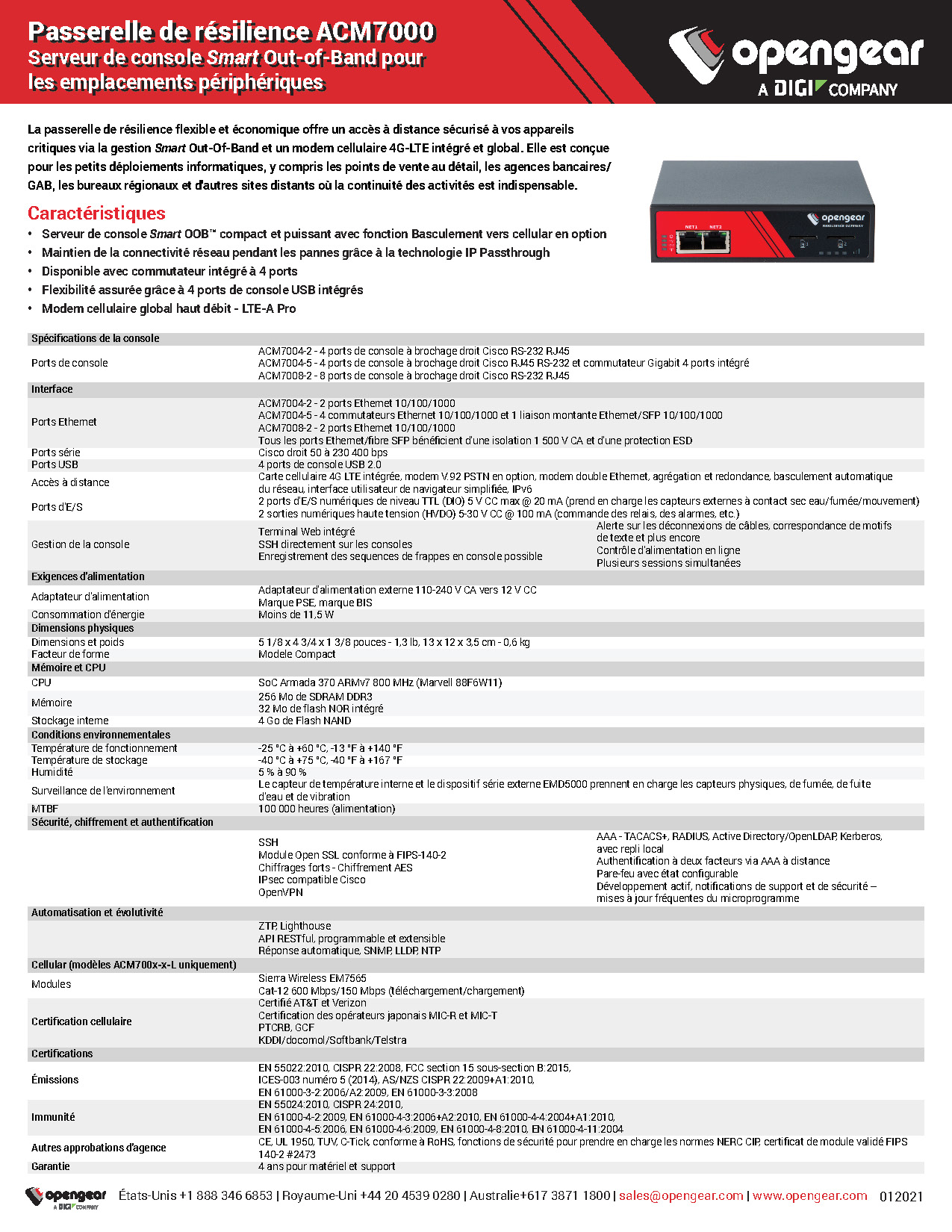 Data Sheet